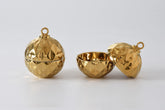 For The Holidays Small Ornament Bowl Gold